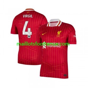 Maillot/Tenue Liverpool Virgil van Dijk 4 Domicile 2024/2025